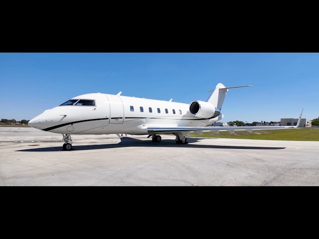 Bombardier Challenger 605 S/N 5870 - YouTube