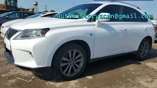 2T2BK1BA4FC306725 Lexus RX350 2015