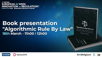 EU AI Week 2025 - Presentation of the book "Algorithmic Rule By Law"