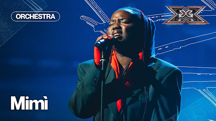 Mimì dirige le emozioni con la sua voce sulle note di “Strange Fruit” | X FACTOR 2024 SEMIFINALE