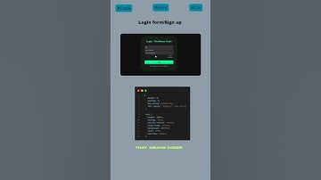 LOGIN PAGE ❤️💯#codeing #viral #shorts ##youtube