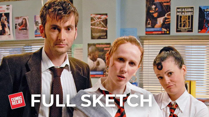 Lauren Cooper and David Tennant | Comic Relief