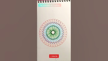 Amazing Spirograph pattern 🤯😍 #asmr #spirograph #spirographasmr #art #drawing #shorts #shortsfeed