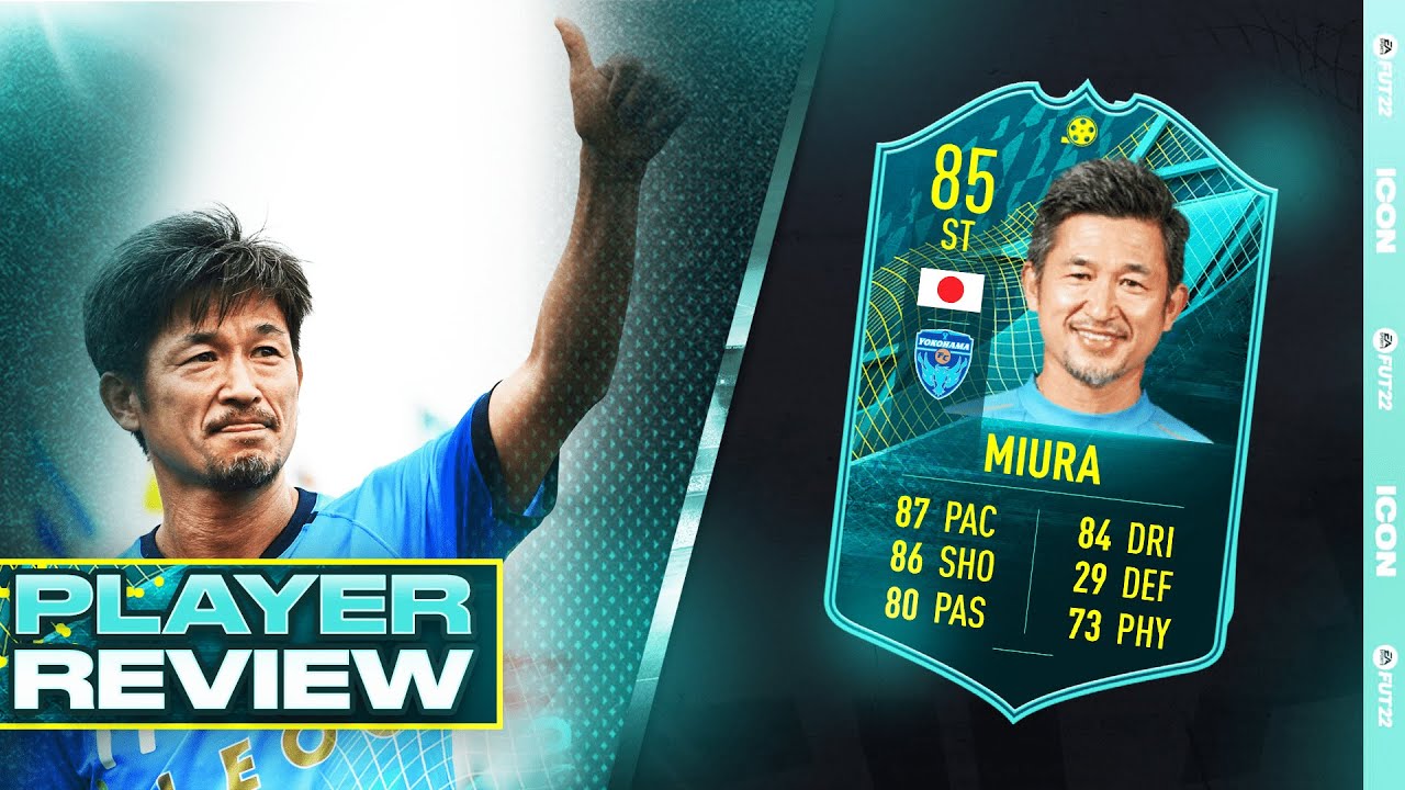 WOW! LITTLE POCKET ROCKET! 85 MOMENTS KAZUYOSHI MIURA PLAYER  REVIEW - FIFA 22 ULTIMATE TEAM