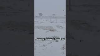 Snow in southern Colorado.