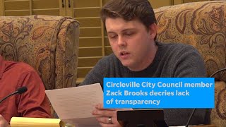 Circleville city council member reads statement by TheColumbusDispatch 462 views 1 month ago 4 minutes, 47 seconds