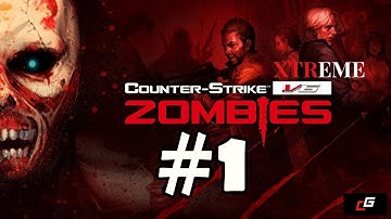 Counter-Strike: 1.6 Xtreme V6  Zombie Mod | De_Dust2 | Gameplay
