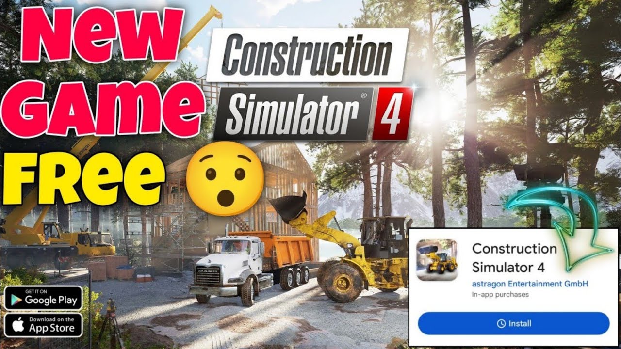 New map soon || construction simulator 4 || android || iOS || Nintendo ...