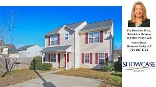 5713 Henderson Oaks Drive, Charlotte, NC Presented by Nancy Braun.