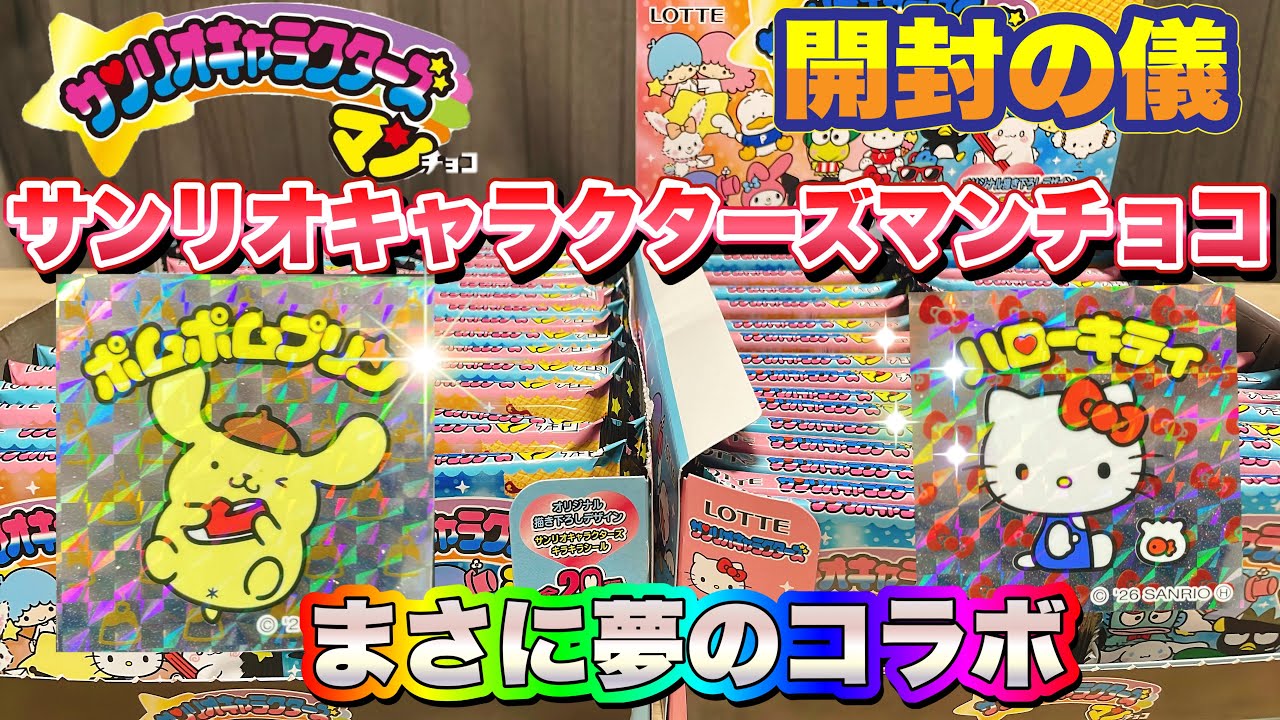 Sanrio Characters Man Chocolate Unboxing Ceremony: A dream