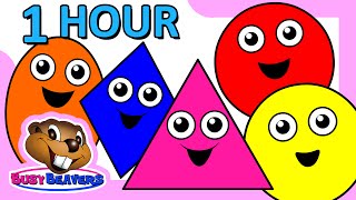 "Colors & Shapes DVD" - 1 Hour, Super Simple Colours, Little Baby Songs, Kids Learn Nursery Rhymes