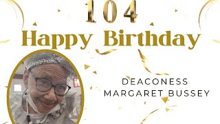 The Isle of Patmos Baptist Church (Happy 104th Birthday, Deaconess Margaret Bussey)