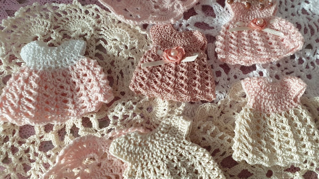 #scrap #crochet #tuto #shabby
Tuto mini robe