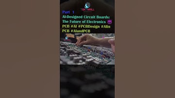 AI-Designed Circuit Boards: The Future of Electronics 🤖PCB #AI #PCBDesign #AIinPCB #AIandPCB  PART 1