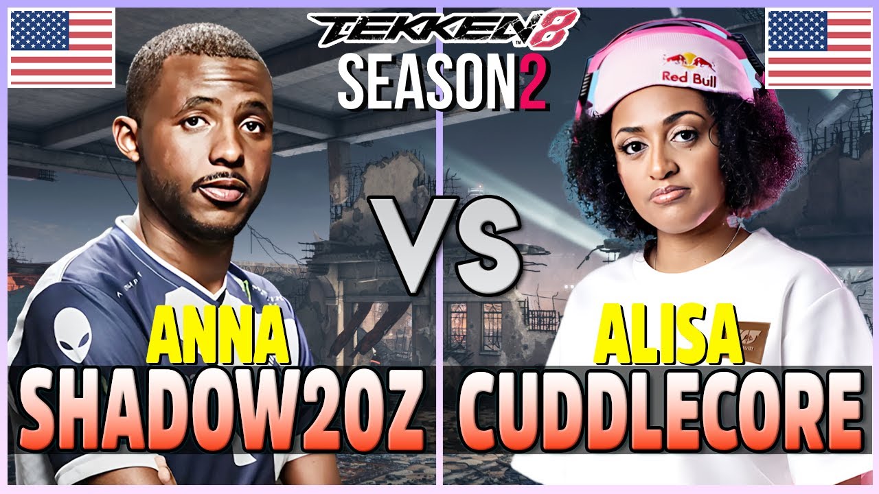 Tekken 8 SHADOW20Z (#1 Ranked Anna) Vs CUDDLECORE (#1 Ranked Alisa ...