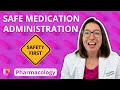 Safe Medication Administration Quiz