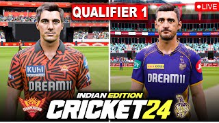 Qualifier 1 - KKR vs SRH - IPL 2024 I Cricket 24 Live - SinghGamingWorld