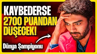 Dünya Şampi̇yonu Bu Maçi Kaybederse 2700 Puanin Altına Düşecek??? Gukesh Vs. Hans Niemann