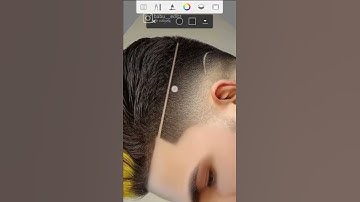 Autodesk sketchbook Hair Style Photo Editing new tricks 2022 #short