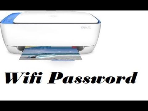 How to get wifi password for HP Deskjet 3639 simple way without Manual !!!