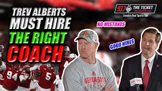 NEBRASKA FOOTBALL FIRES COACHES | STEVE SIPPLE ON COACHING SEARCH | 93.7 The Ticket