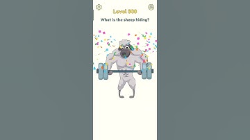 What is the sheep hiding? - Dop 2 Level 308