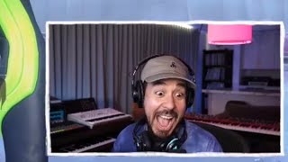 Mike Shinoda poorly playing Valorant on Twitch stream