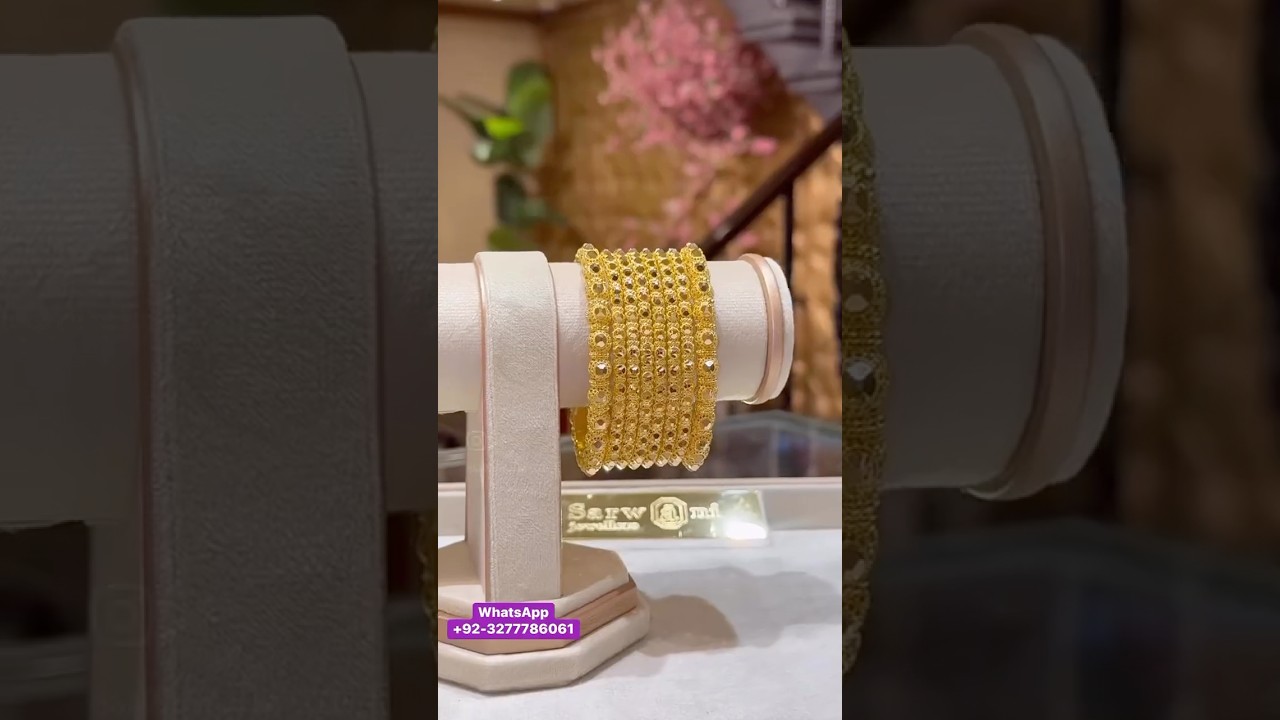 Pure 21K gold bangles 💛 Elegant • Timeless • Handcrafted ✨ Shine with grace