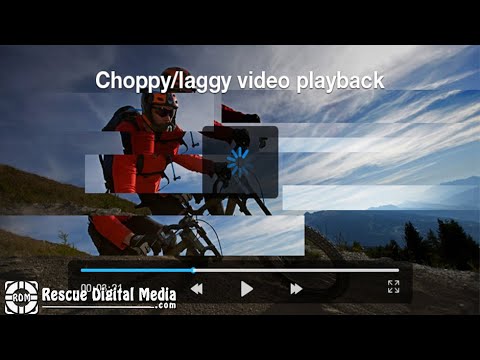 Repair Choppy and Jerky Video | Video Repair Guide | Rescue Digital Media