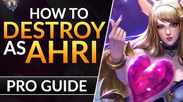 The ULTIMATE AHRI GUIDE - Best Tips and Tricks to CARRY and RANK UP | League of Legends Mid Guide