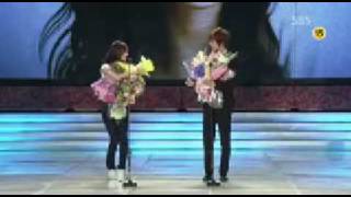 Kim Hyun Joong & Yoona @ Baeksang Arts Awards