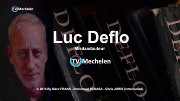 Portret Luc Deflo misdaadauteur
