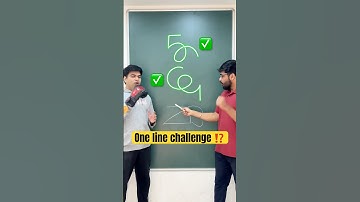 One Line Draws the entire shape, and the lines cannot overlap!Is there an answer to this question?1