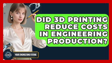 Did 3D Printing Reduce Costs in Engineering Production? - Your Engineering Future