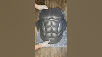 DIY EVA Foam #musclesuit for #Cosplay | Easy Tutorial #cosplaycostume  #FoamCrafting #DIYCostume