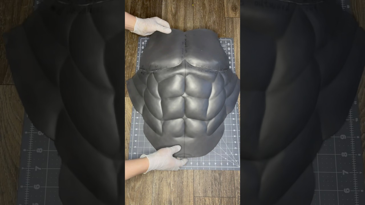 DIY EVA Foam #musclesuit for #Cosplay | Easy Tutorial #cosplaycostume  #FoamCrafting #DIYCostume