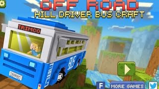 Off-Road Hill Driver Bus Craft - Android Gameplay HD screenshot 2