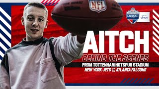 Aitch Half-Time Show Behind The Scenes Access! | New York Jets @ Atlanta Falcons