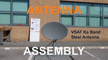 Antenna Assembly - VSAT Ka Band Steel Antenna