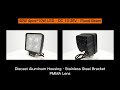40W LED work light heavy-duty auxiliary light