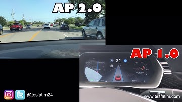 Tesla Autopilot 1 vs Autopilot 2