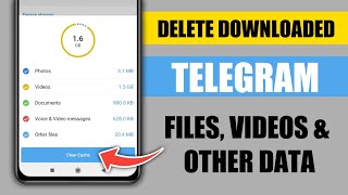 Delete Downloaded Telegram Videos, Files and Other Data in one click screenshot 5