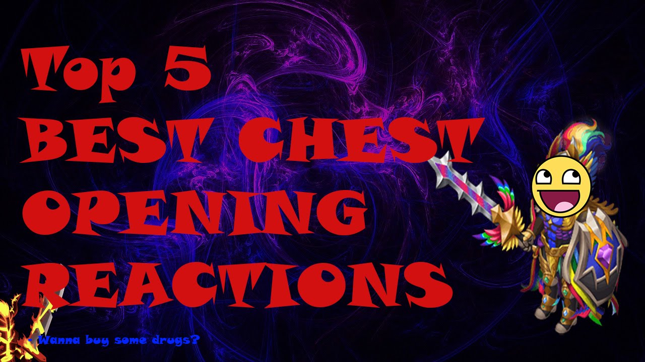 Top 5 BEST Chest Opening Reactions - NOMINATE YOUR FAVORITE TODAY! - Knights and Dragons