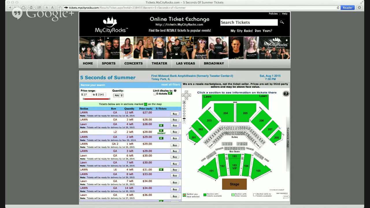 First Midwest Bank Amphitheater 3d Seating Chart