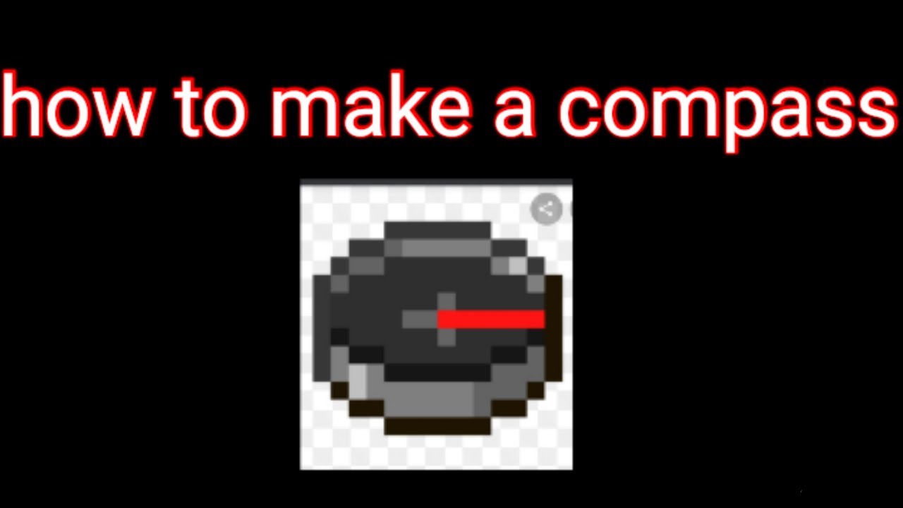 How to make compass in minecraft(hindi) - YouTube