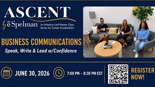 ASCENT by eSpelman | Business Communications: Speak, Write & Lead with Confidence