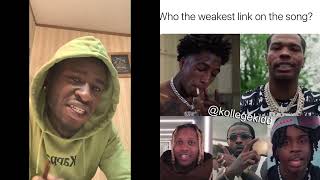Weakest link Rapper ( YB vs Lil Durk )