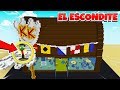 ¡JUGAMOS A LAS ESCONDIDAS EN EL CRUSTÁCEO CASCARUDO MÁS GRANDE DE MINECRAFT!