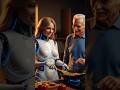 AI Robot Girl Cooks for Old Man 🤖🍳 | Future Kitchen Reality
