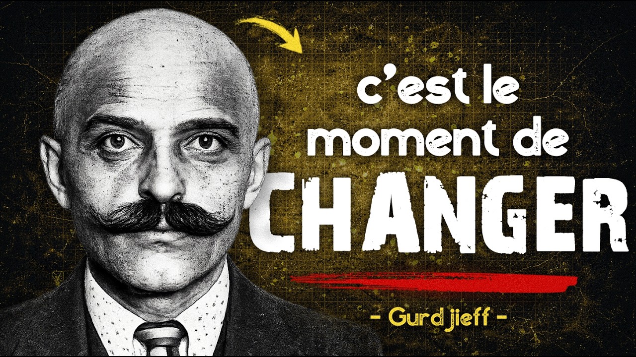 Tu remplis le temps pour ne pas te ressentir | Gurdjieff